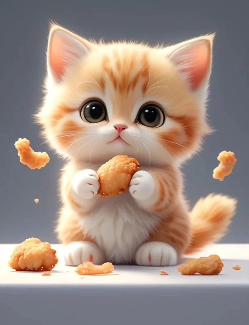 Hình ảnh mèo cute anime