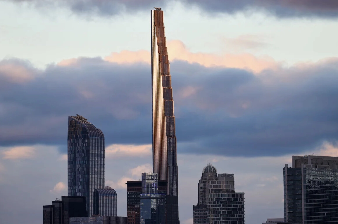 Hình ảnh ngoại thất tòa nhà chọc trời mỏng nhất hành tinh