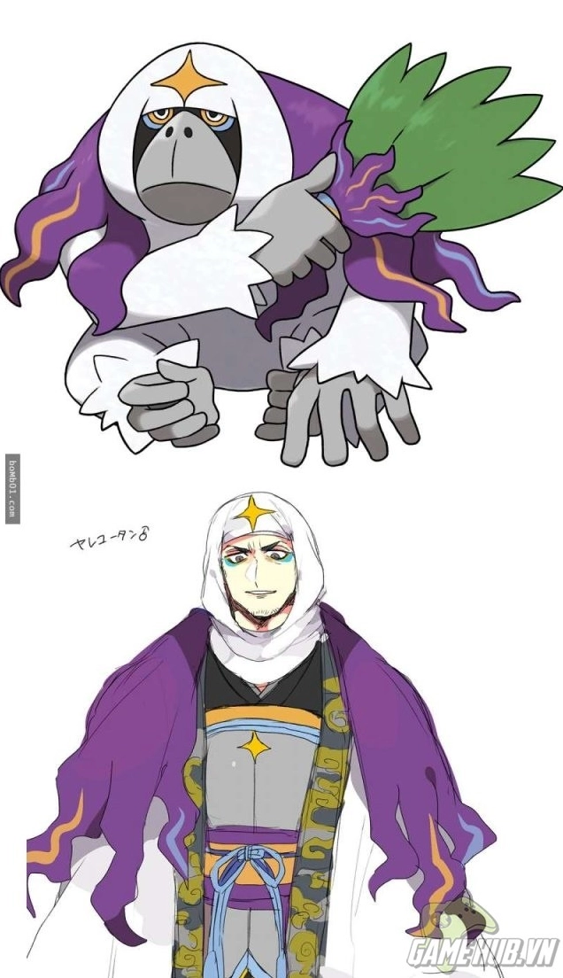 Hình ảnh Pokemon biến hình thành mỹ nam đeo kính tri thức