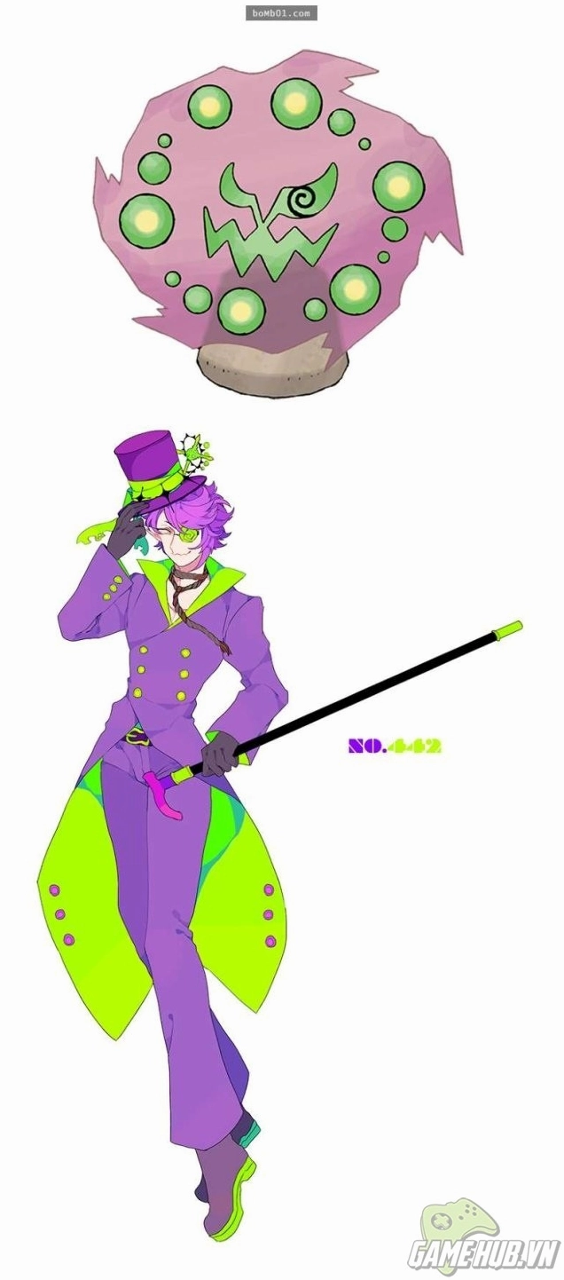 Hình ảnh Pokemon nhân hóa thành mỹ nam tóc vàng chói lọi