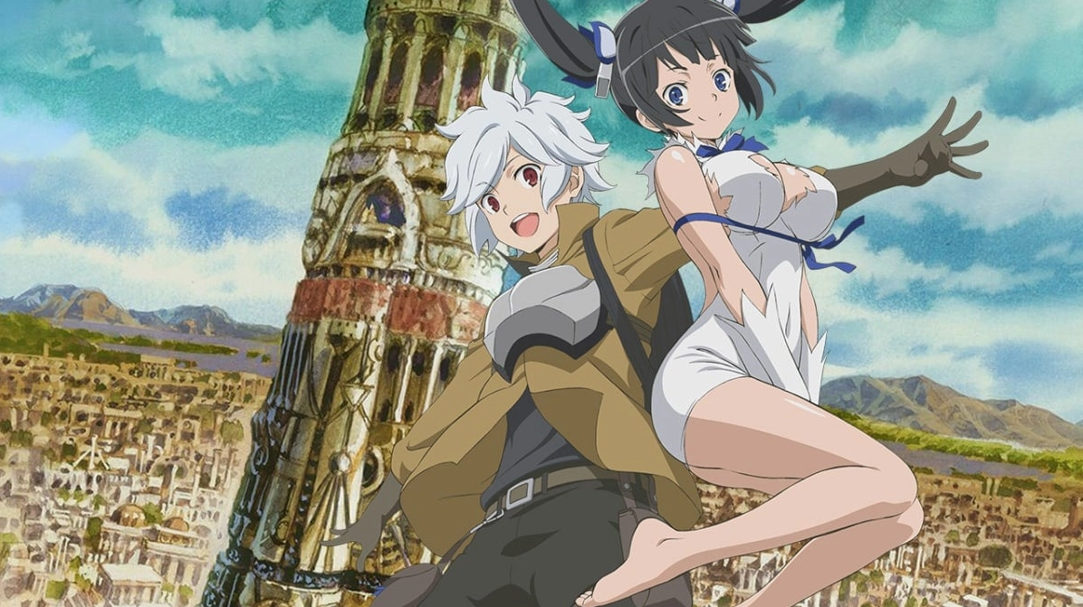 Hình ảnh poster chính thức mùa 3 của anime Danmachi cực kỳ hoành tráng