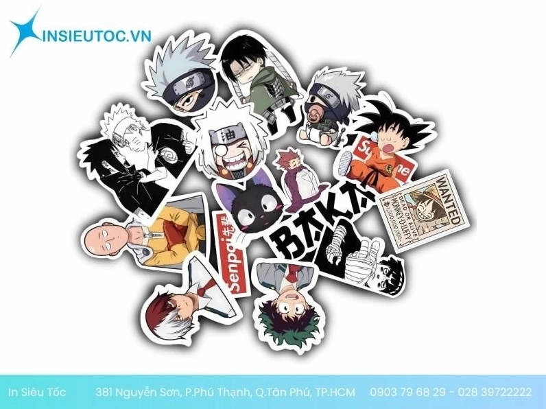 Hình ảnh sticker anime siêu ngầu với ánh mắt lạnh lùng