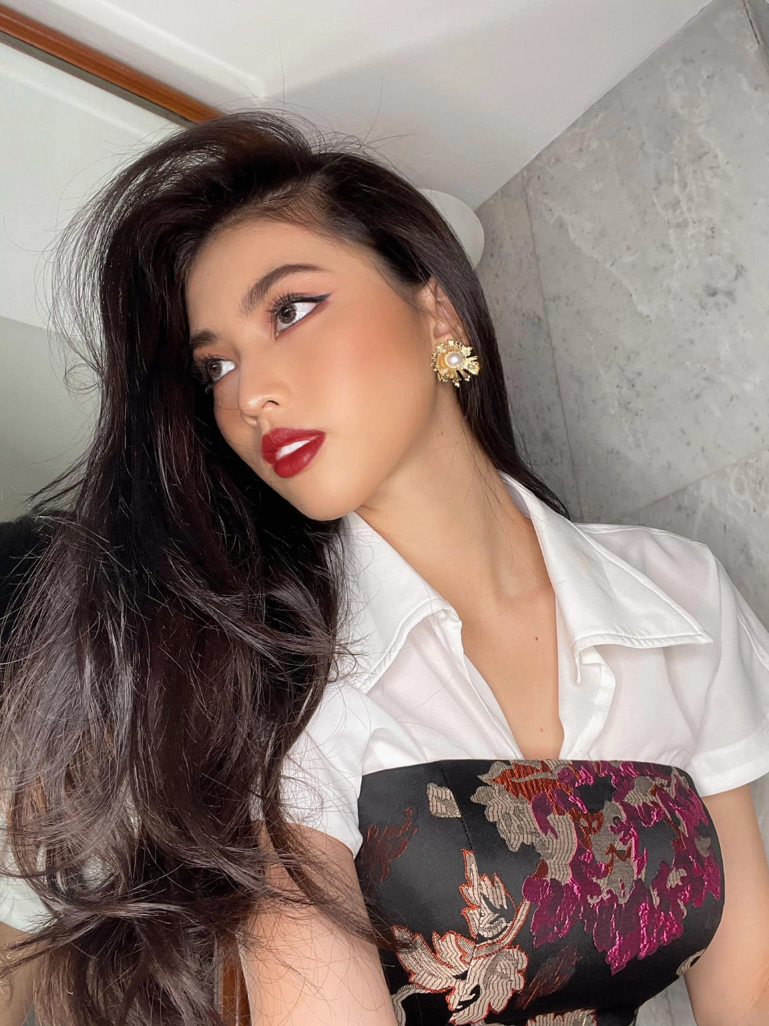 Hình ảnh thanh lịch và sang trọng của Ngọc Thảo trong một sự kiện quan trọng