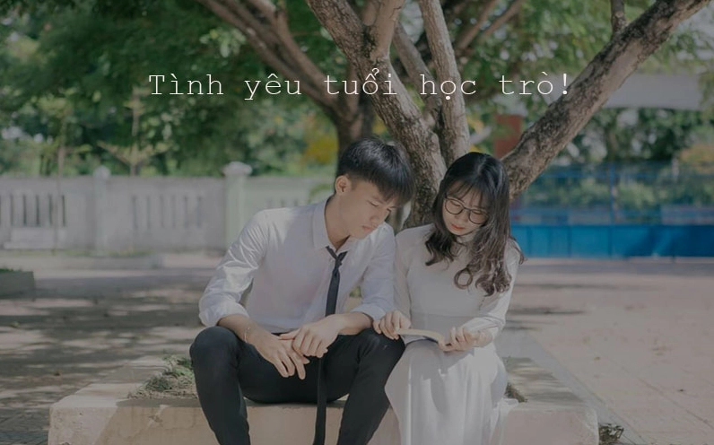 Hình ảnh tình yêu tuổi học trò dễ thương trong sáng