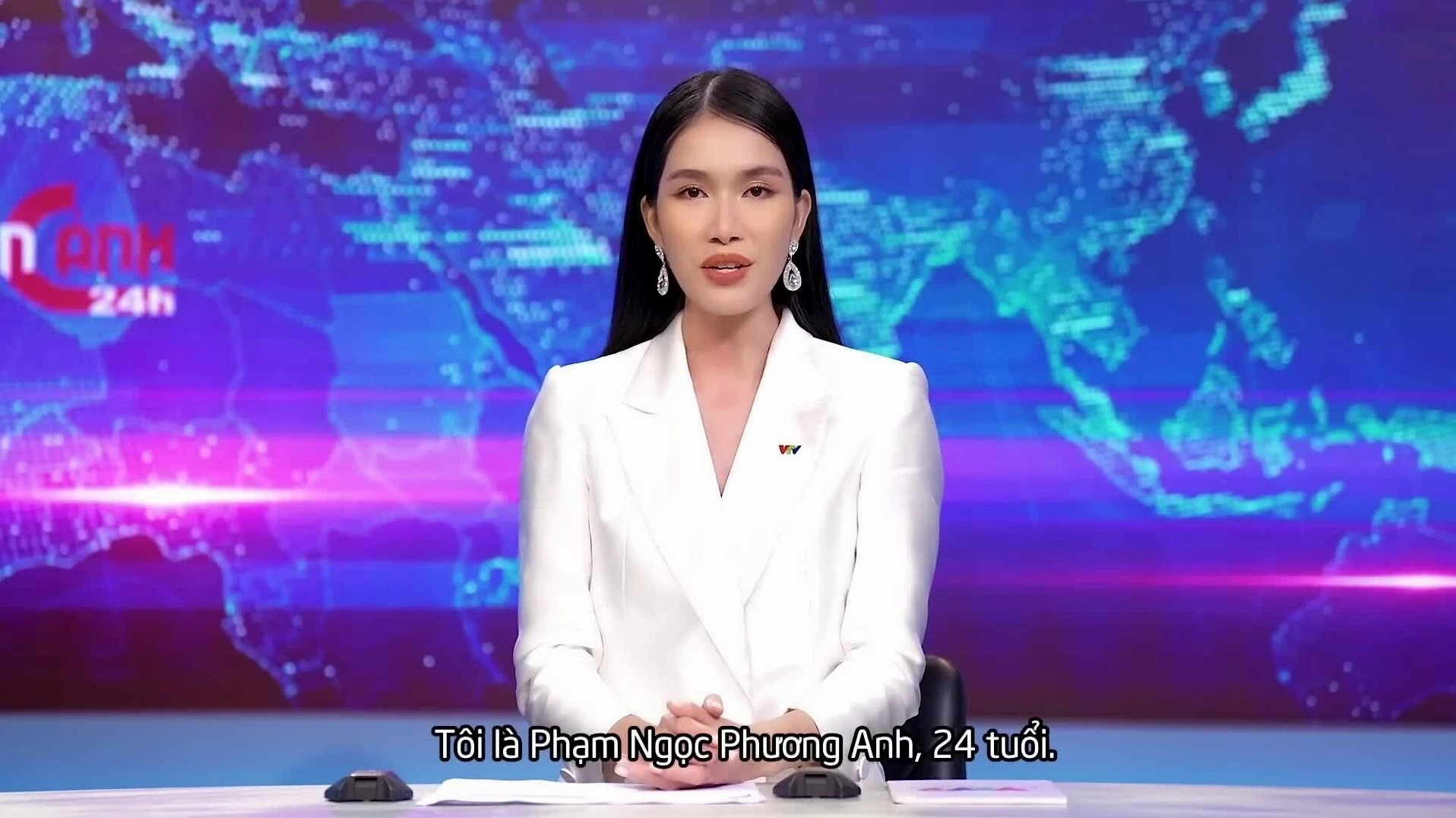 Hình ảnh trích từ Video giới thiệu của Phương Anh tại Miss International 2022