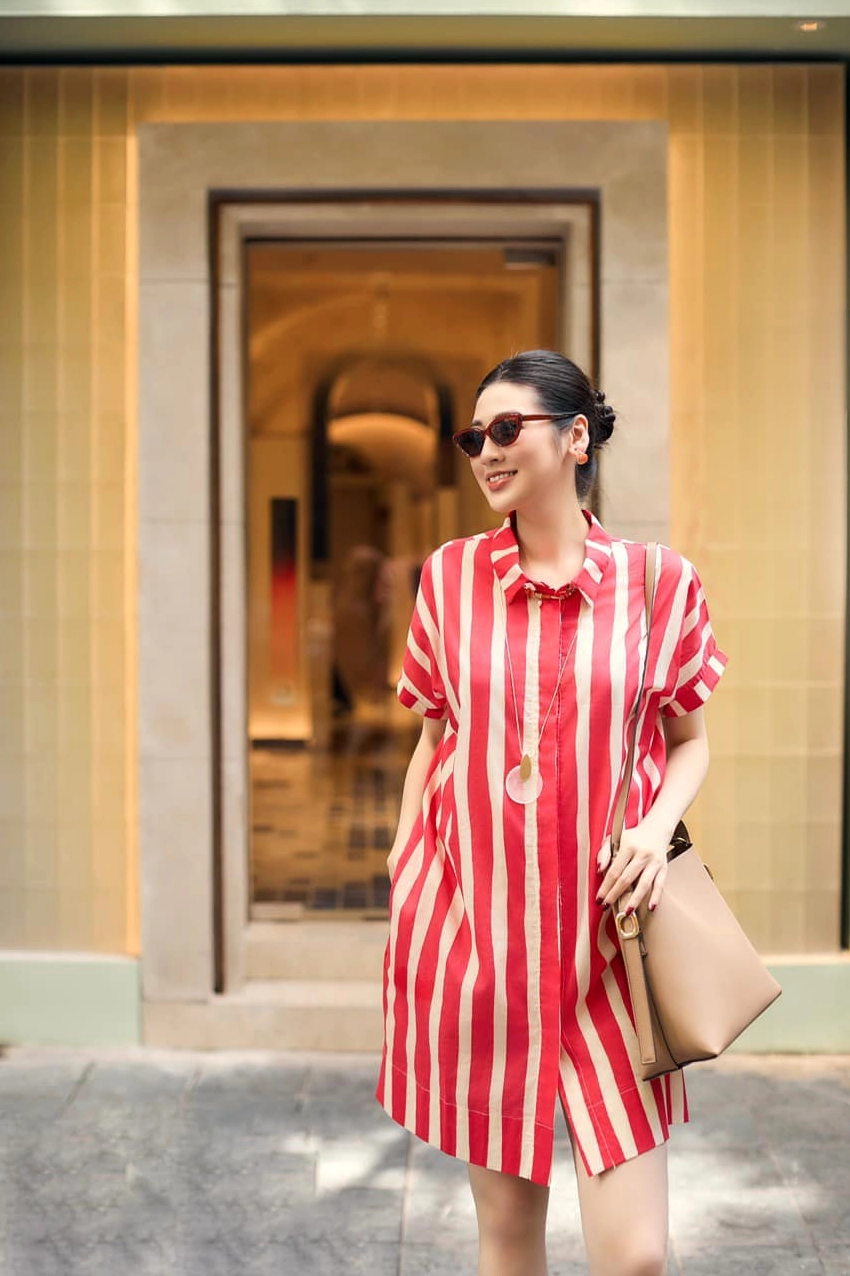 Hình ảnh Tú Anh rạng ngời