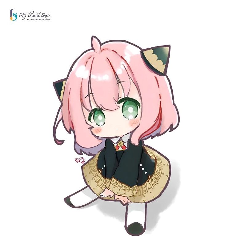 Hình anime chibi cute nữ mộng mơ