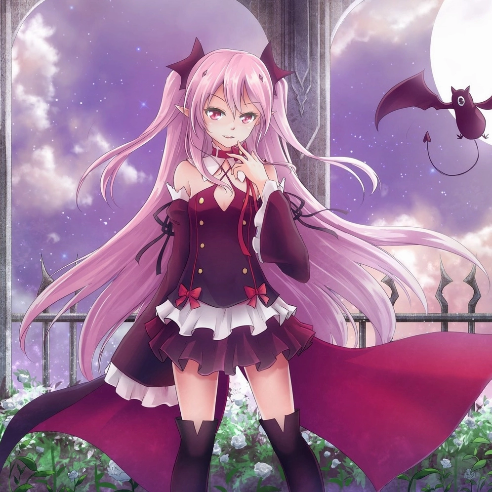 Hình anime ma cà rồng cute dễ nhìn