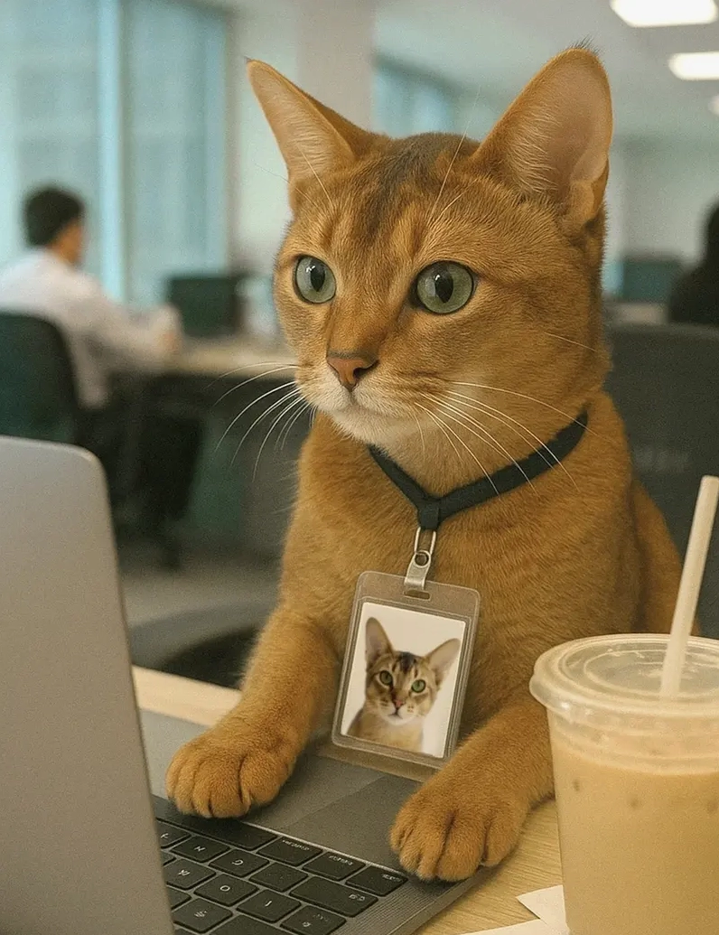 Hình anime mèo con