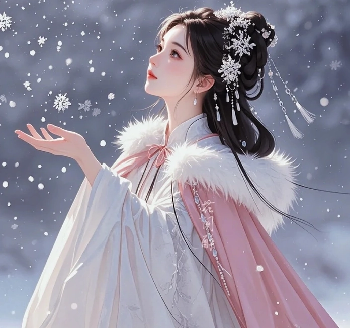 hình anime nữ cổ trang