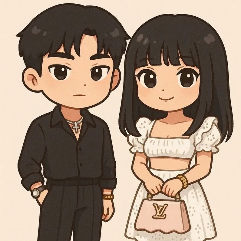 Hình chibi cặp đôi cute nổi bật như thế nào