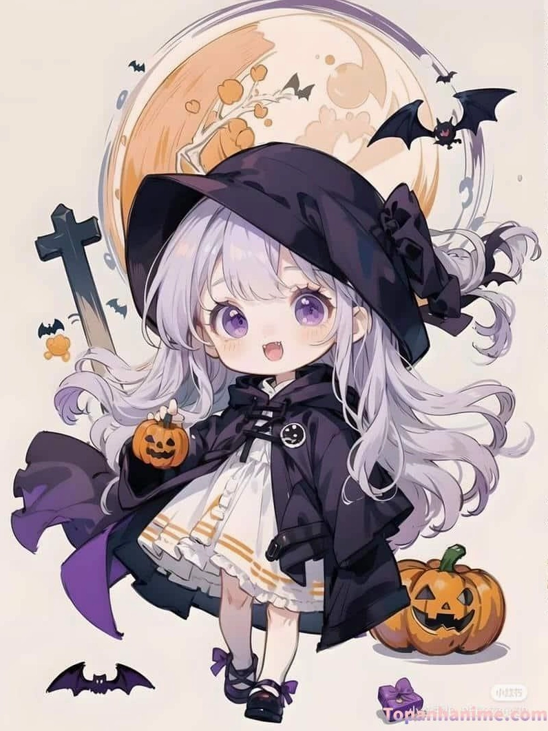 Hình chibi cô gái 16 xinh đẹp