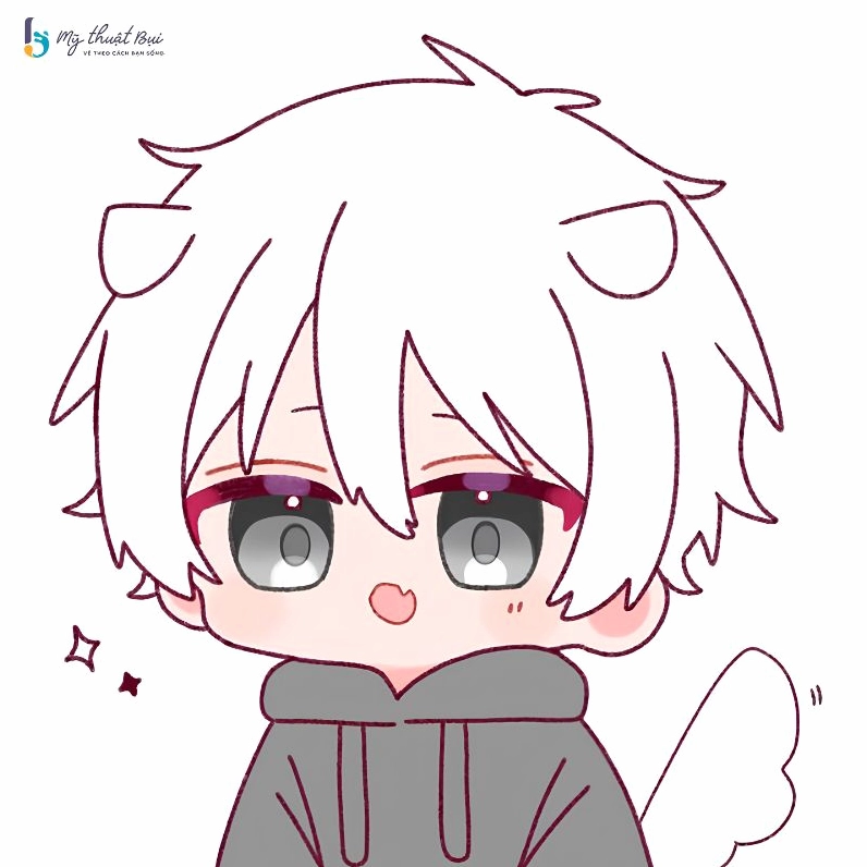 Hình chibi nam nữ siêu cute dễ thương