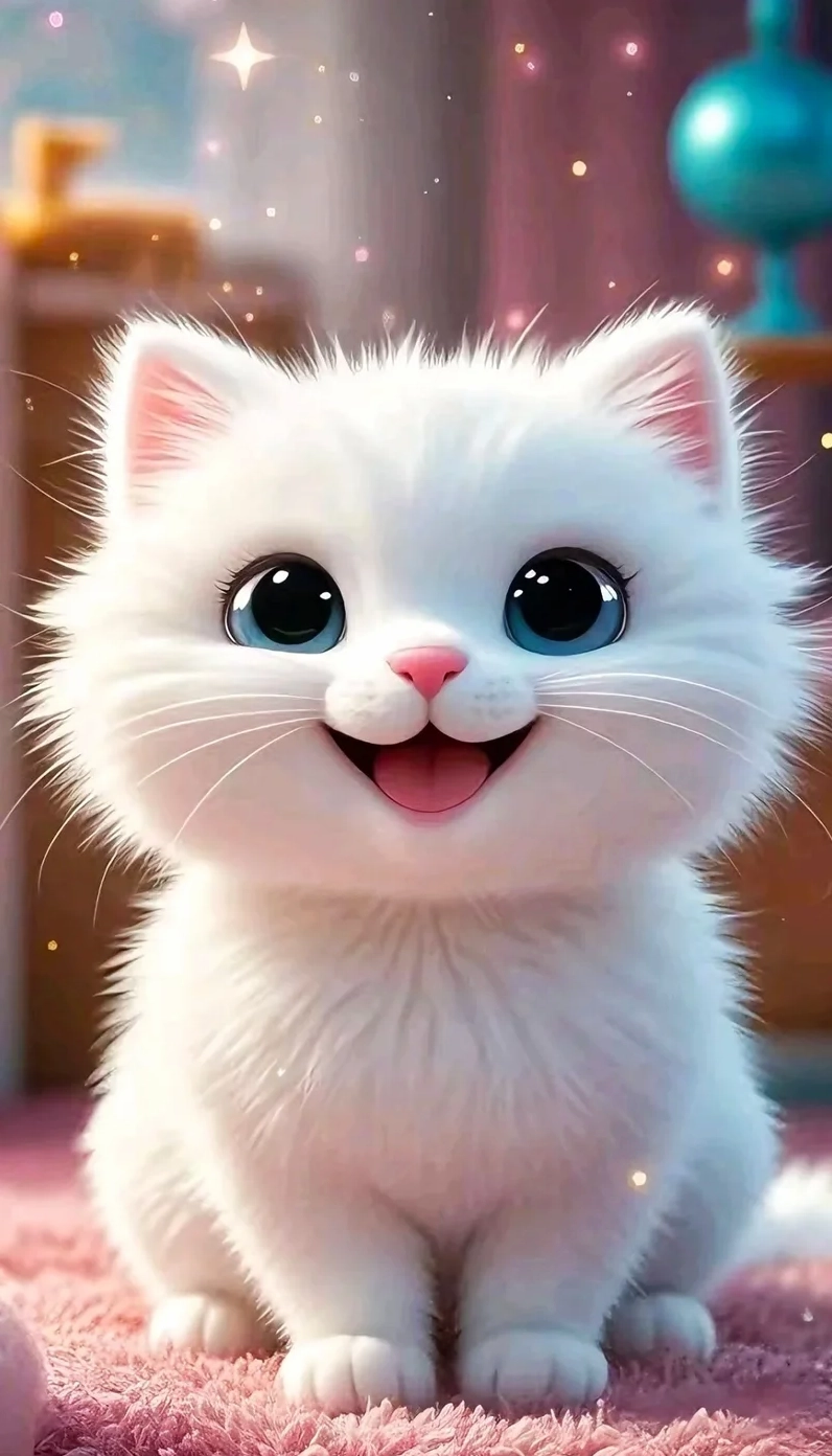 Hình mèo chibi cute