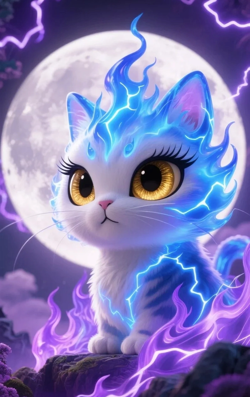 Hình mèo cute chibi