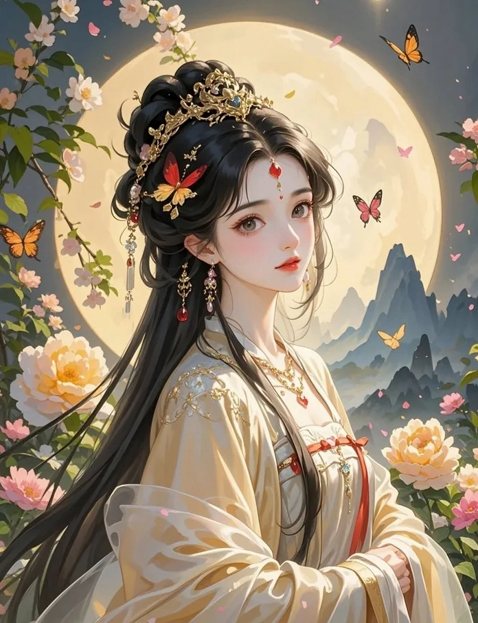 hình nền anime cổ trang nữ đẹp