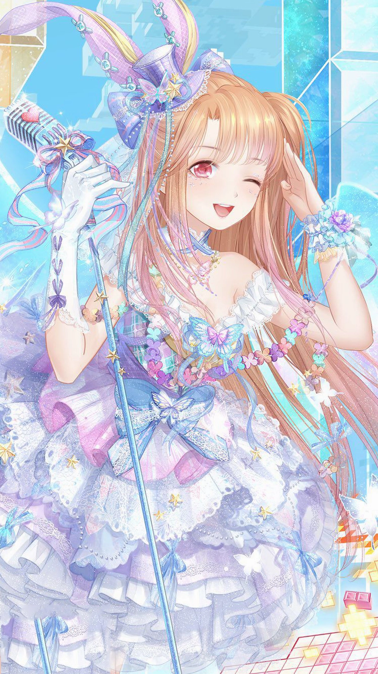 Hình nền anime cute dễ thương của cô công chúa