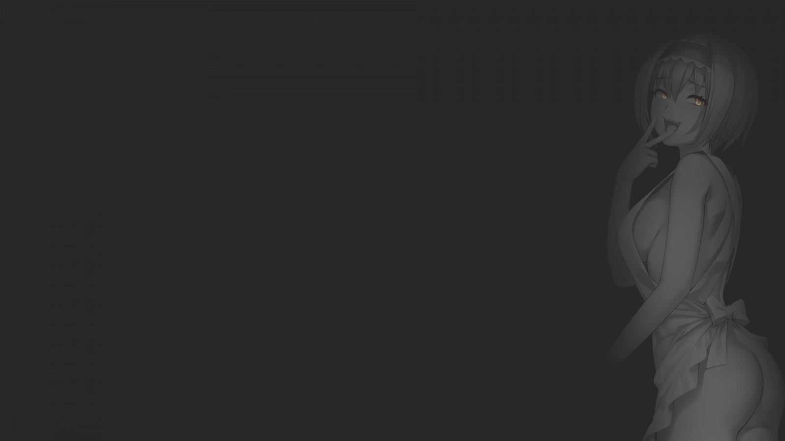 Hình nền anime đen trắng đẹp nhất với nhân vật được vẽ tinh xảo