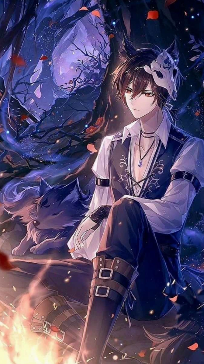 Hình nền anime nam ngầu cho điện thoại và máy tính