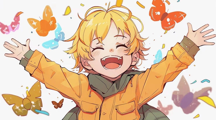 Hình nền bé trai anime cực kỳ đáng yêu