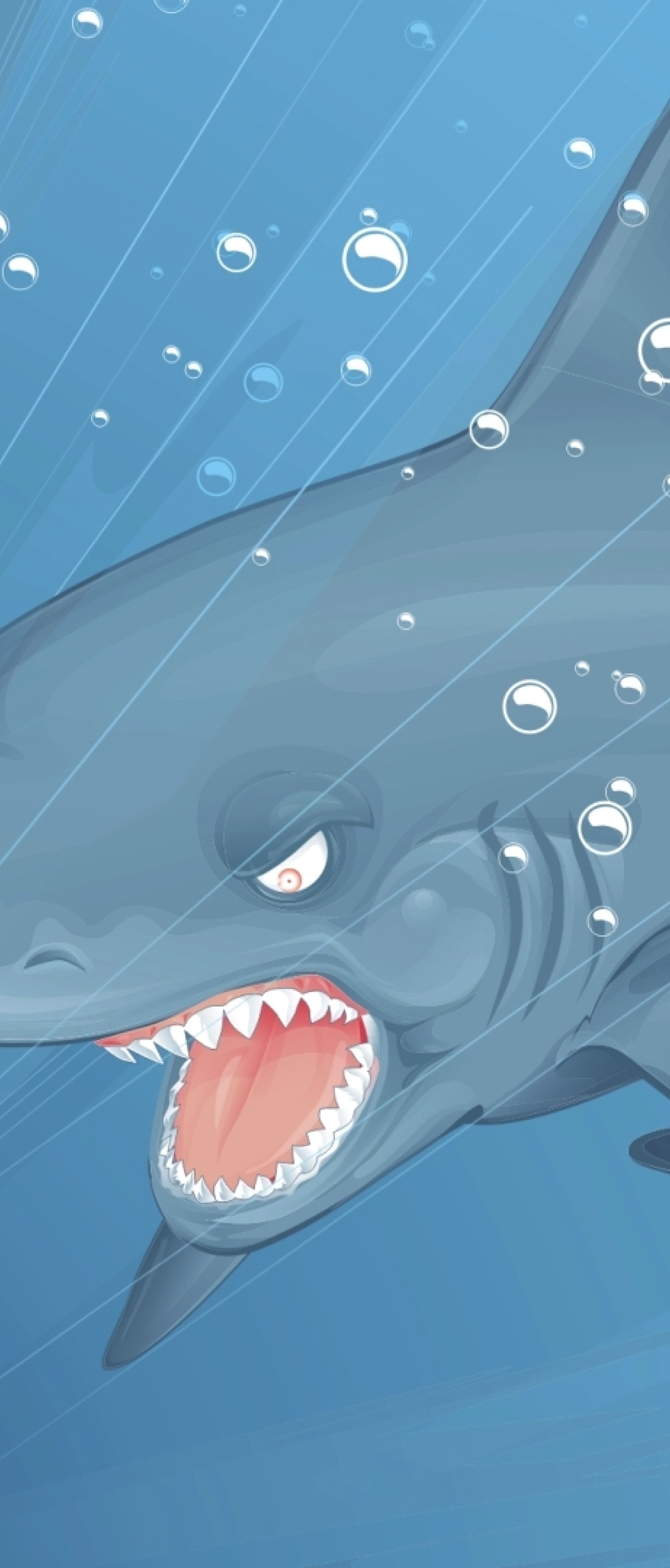 Hình nền cá mập dễ thương dành riêng cho điện thoại di động thông minh