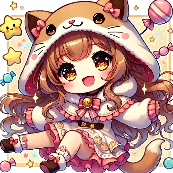 Hình nền chibi nữ với phong cách dễ thương ngộ nghĩnh