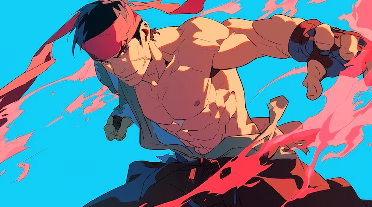 Hình nền chiến binh nam anime mạnh mẽ