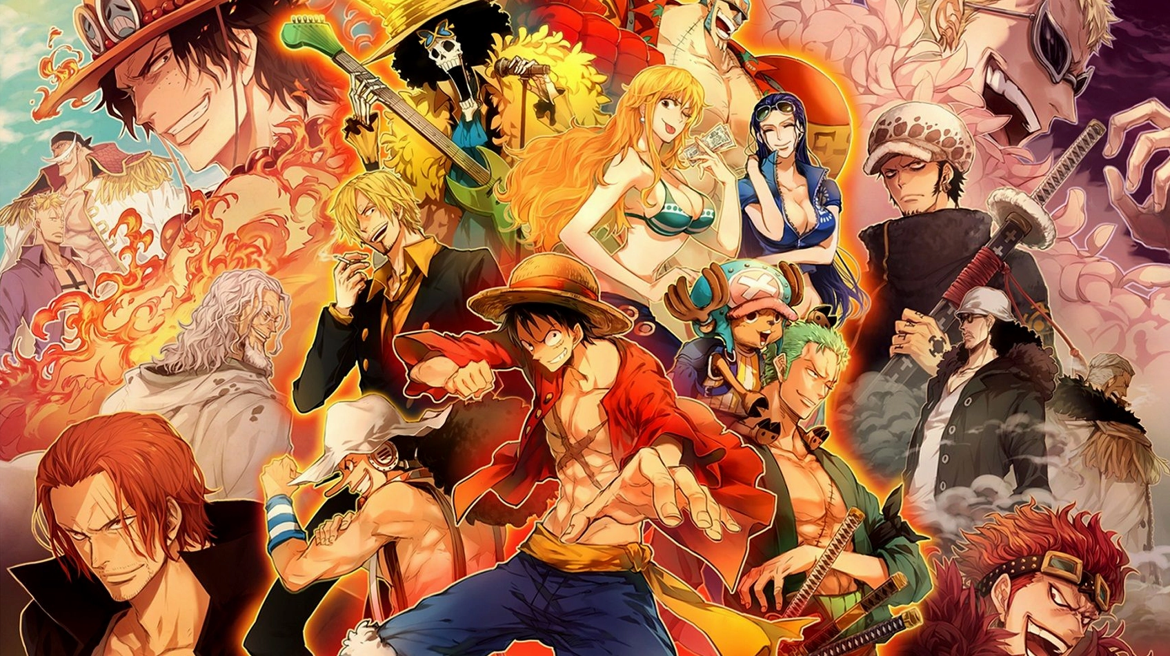 Hình nền đẹp anime One Piece có sẵn ở đâu
