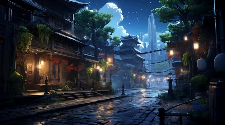 Hình nền game anime cực chất