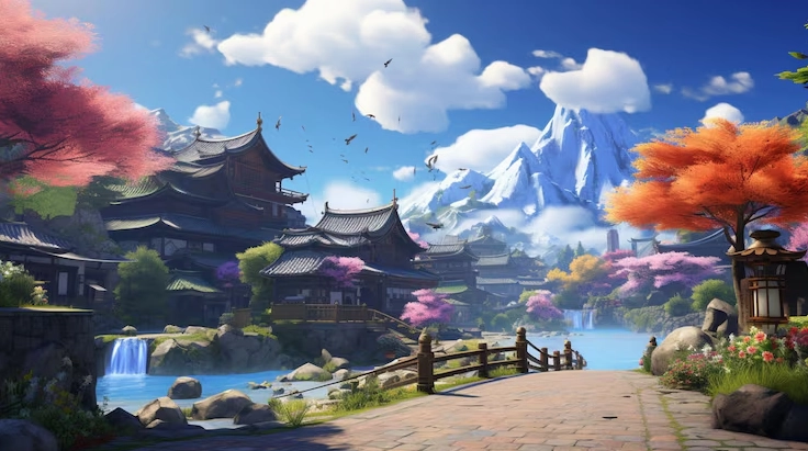 Hình nền game anime ma mị