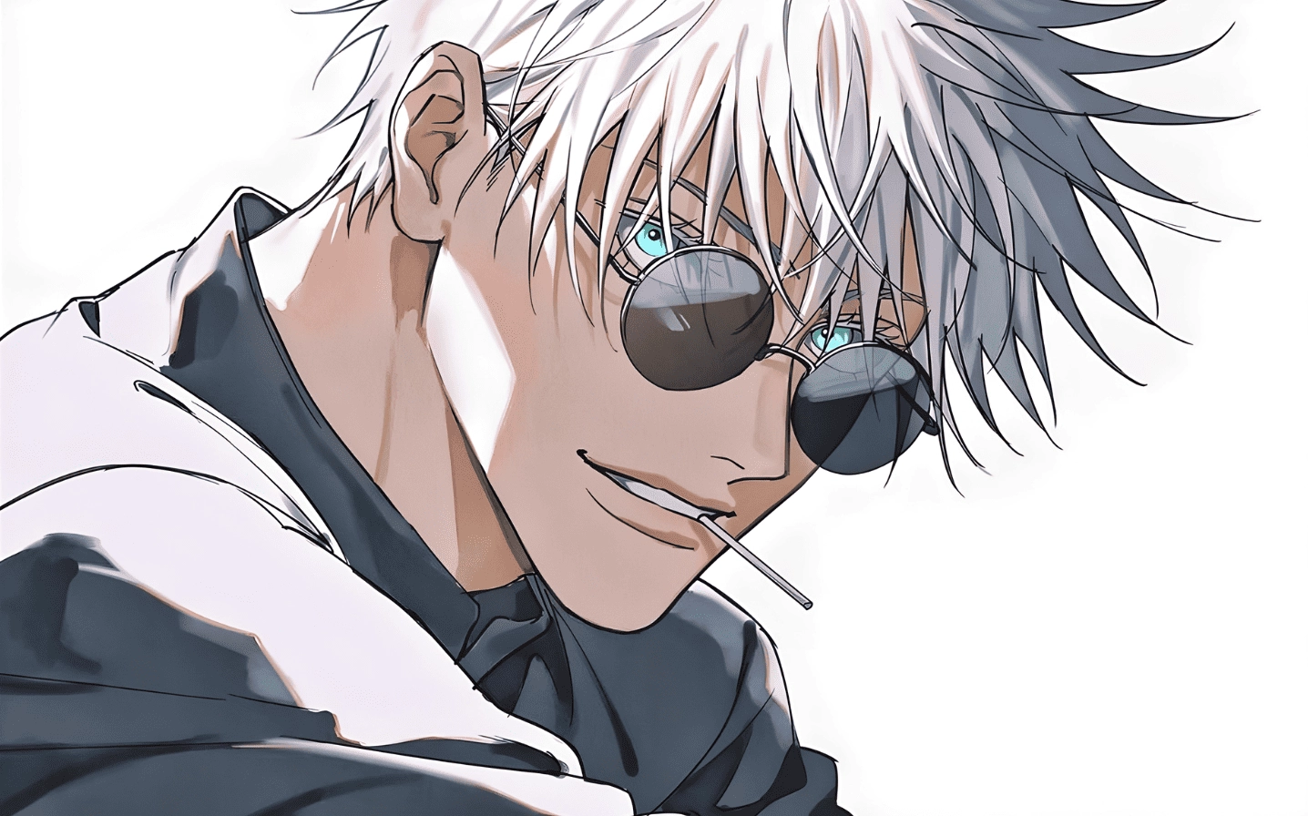 Hình nền Gojo đeo kính đen cực chất