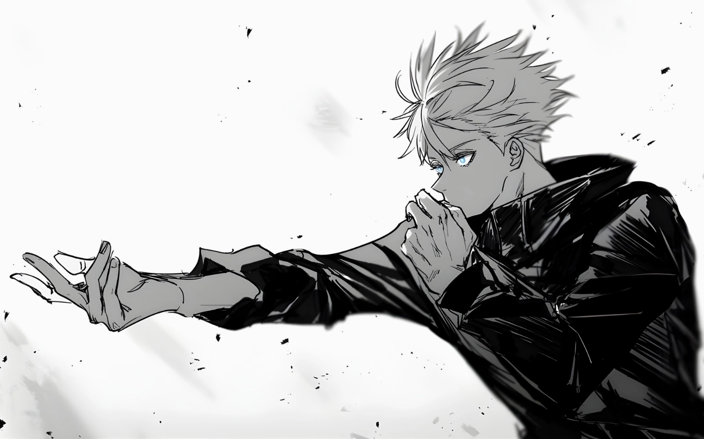 Hình nền Gojo mang phong cách nghệ thuật độc đáo