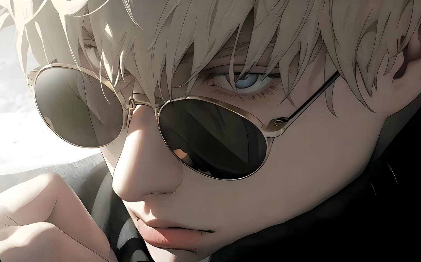 Hình nền Gojo siêu bảnh trai rạng ngời