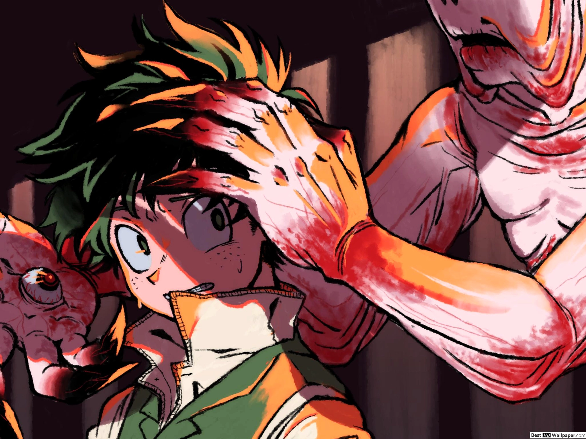 Hình nền Izuku Midoriya và Parasyte chất lượng HD