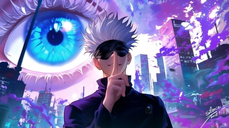 Hình nền máy tính Gojo Satoru