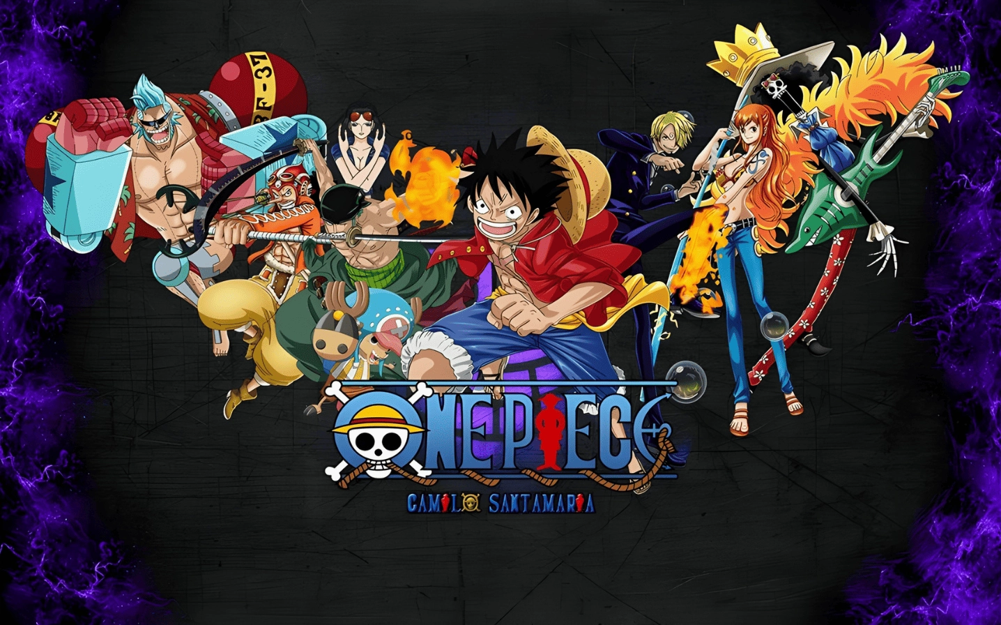 Hình nền máy tính One Piece huyền bí