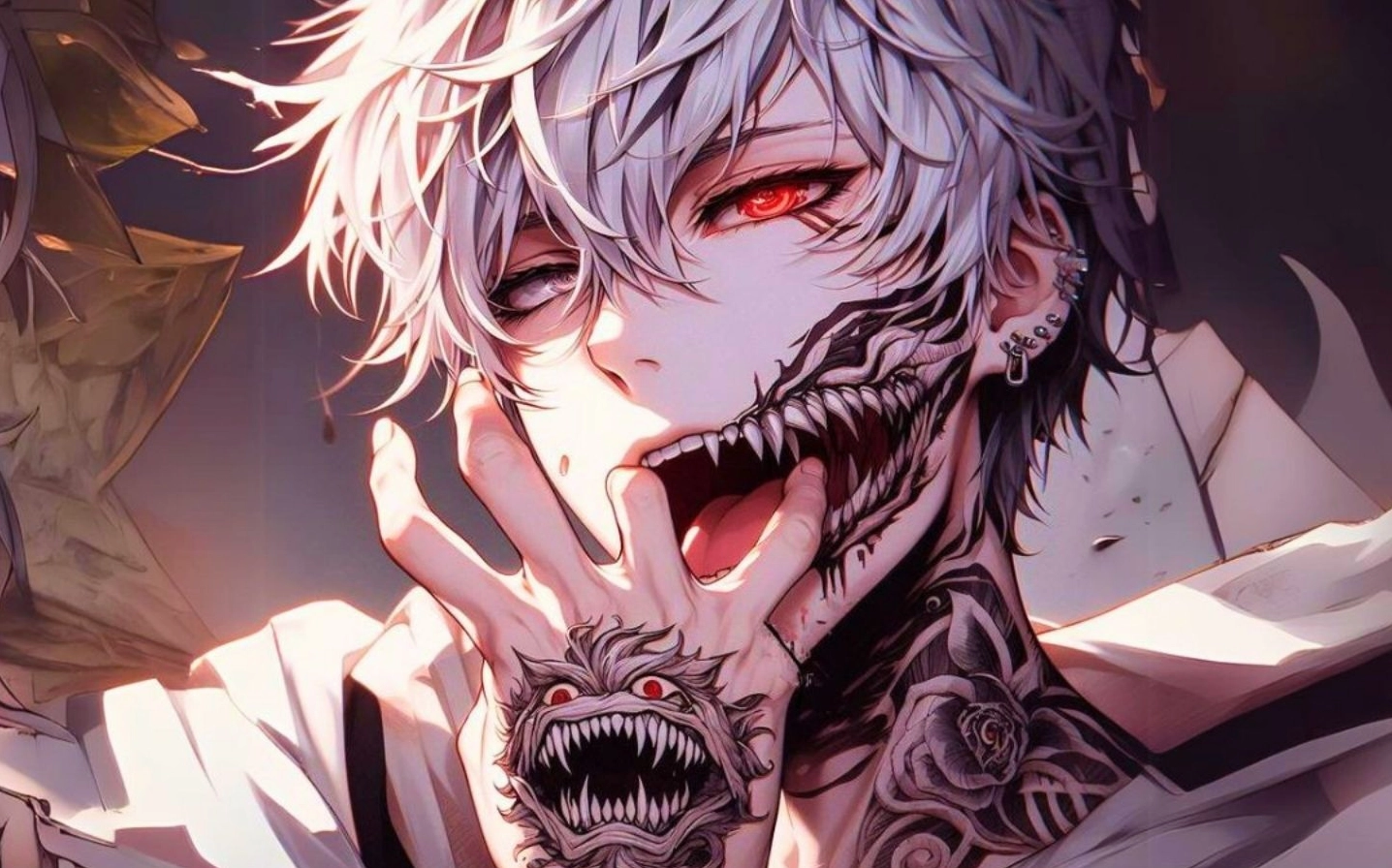 Hình nền nhân vật anime đầy lạnh lùng và cuốn hút