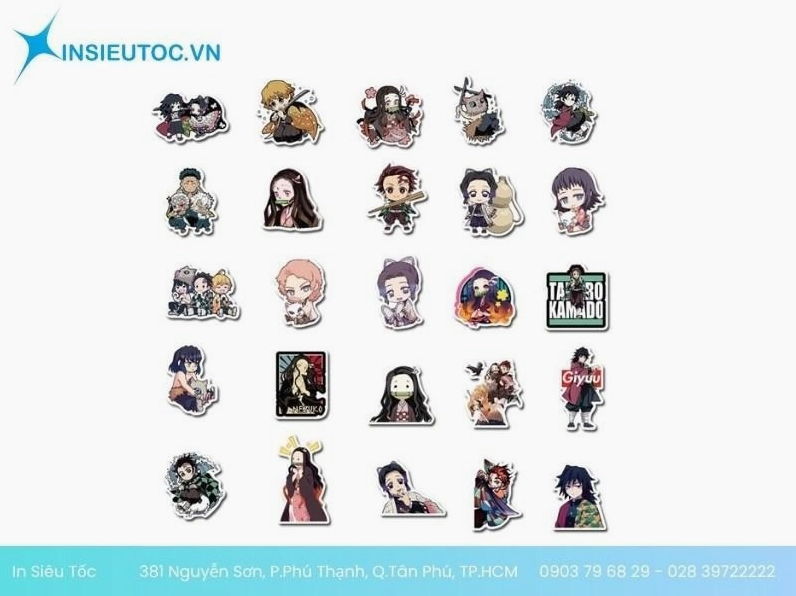 Hình sticker anime phong cách chiến binh mạnh mẽ