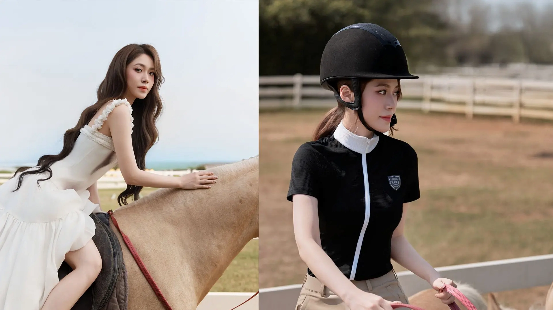 Hoa hậu theo đuổi bộ môn cưỡi ngựa từ nhỏ