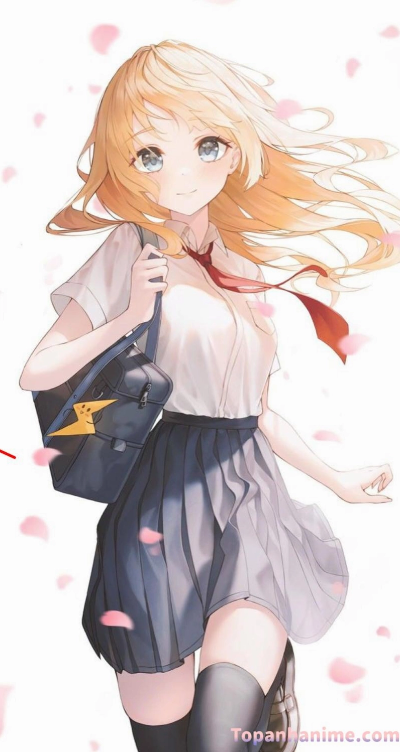 Học sinh anime ngồi thẫn thờ nhìn ra ngoài cửa sổ trong giờ toán