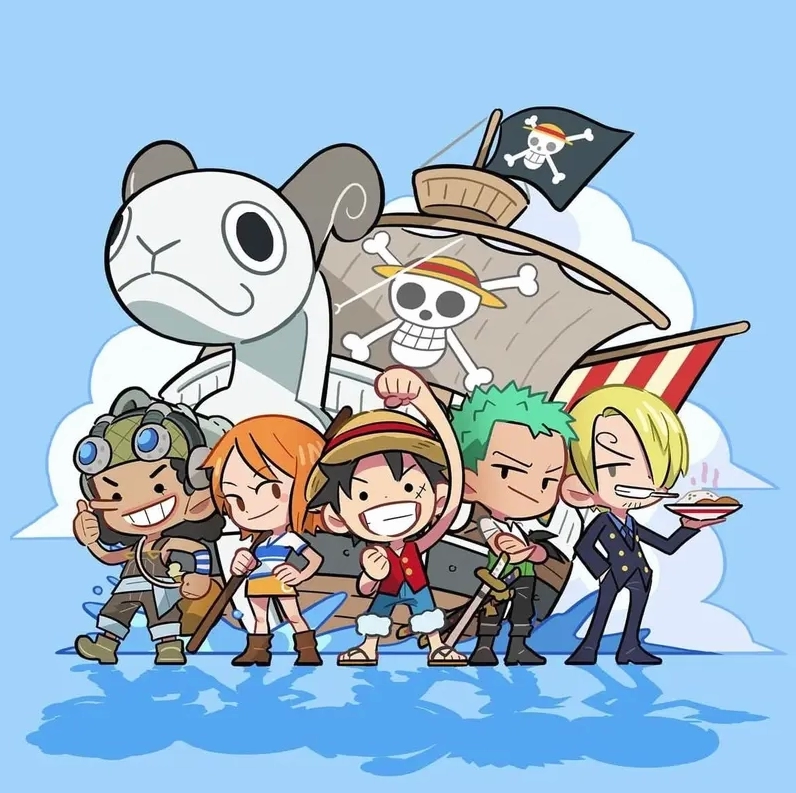 Hướng dẫn siêu nhanh cách vẽ one piece chibi cực đỉnh