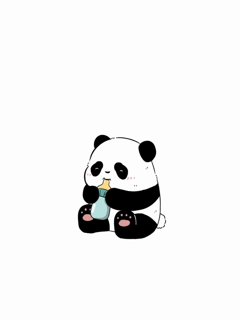 Hút mắt với tạo hình panda chibi cute cực kỳ dễ thương