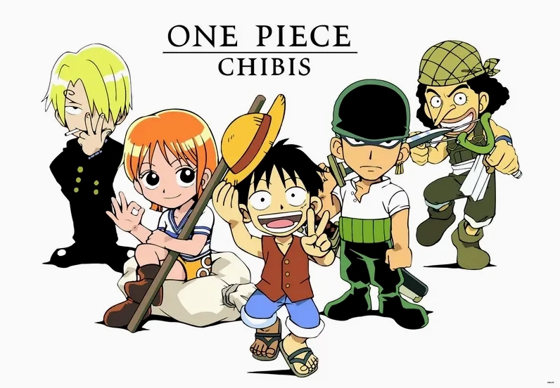 Khám phá phong cách one piece chibi mafia cực chất