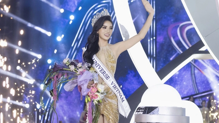 Khoảnh khắc đăng quang Miss Universe Vietnam 2024