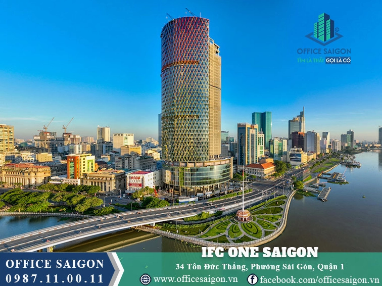 Khối kiến trúc độc đáo của IFC One Saigon Tower
