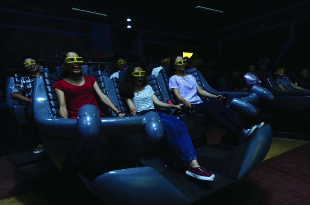 Không gian rạp chiếu phim 5D bí ẩn tại Keangnam Landmark 72