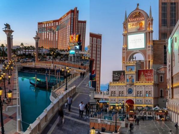 Khu vực khu phố Tàu Chinatown rực rỡ sắc màu tại Las Vegas