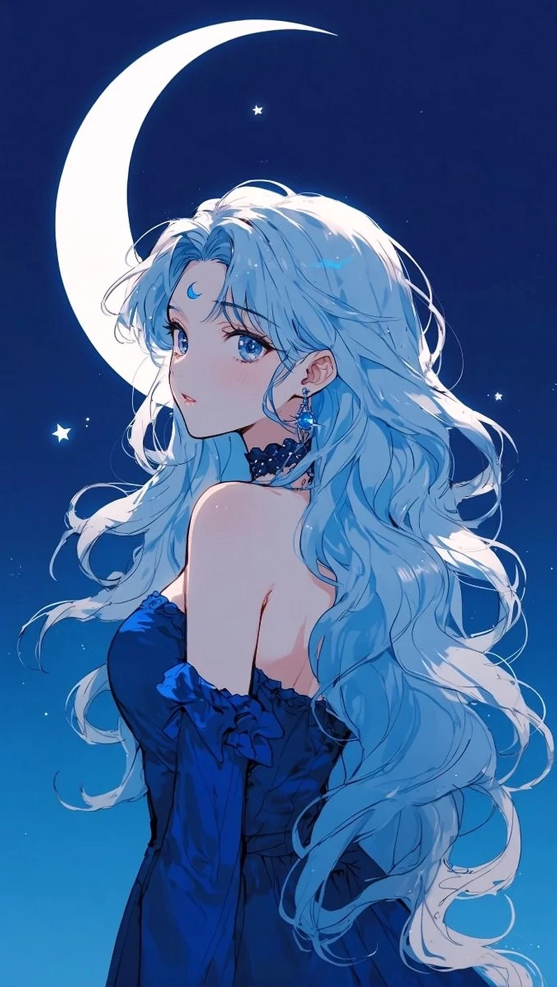 Làm mới màn hình desktop với ảnh nền anime 3d