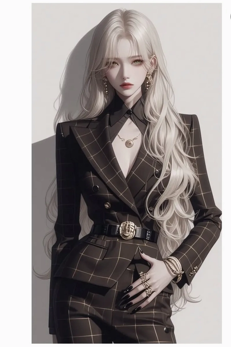 Lạnh lùng nhưng đầy cuốn hút với hình ảnh anime nữ ngầu quyến rũ