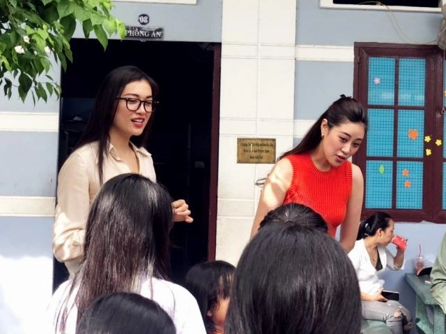 Lệ Hằng tích cực tham gia các hoạt động thiện nguyện vì cộng đồng